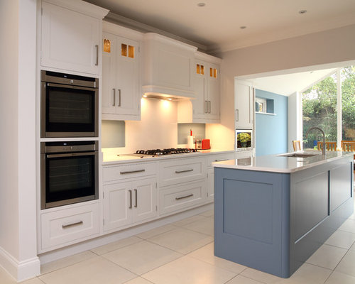 Blue Kitchen Island | Houzz