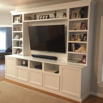 Comtemporary Custom Entertainment Center