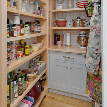 Showplace Inset Gray Kitchen