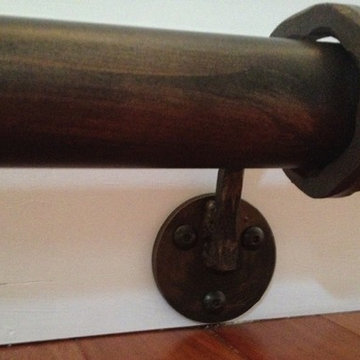 Oil rubbed bronze finish