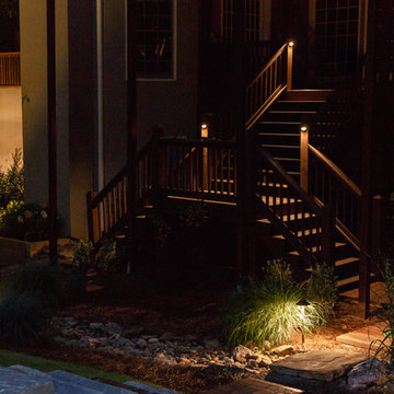 Johns Creek, GA Backyard Lighting Project