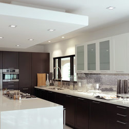 SLEEK KITCHEN FEATURING TRANSITIONAL-STYLE HANDLES - Products