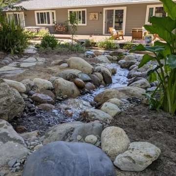 Backyard Granite Stream