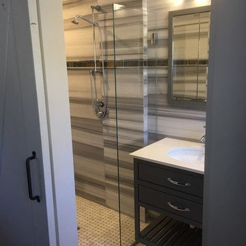 English Master Bathroom Renovation - Modern