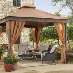 Montecito 4pc Conversation Set - Gazebo Sold Separately - Outdoor Lounge Sets