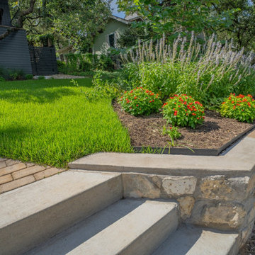 Terraced Front Garden