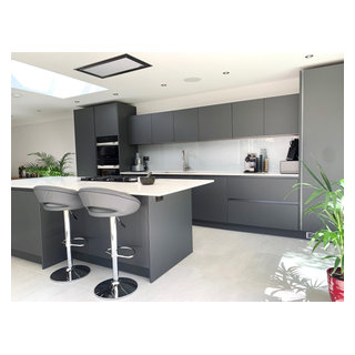 St Albans Kitchen Extension - Contemporary - Kitchen - Hertfordshire ...