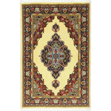 Persian Rug Eilam 5'0"x3'5" Hand Knotted