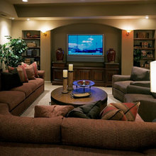 Basement Living Rooms