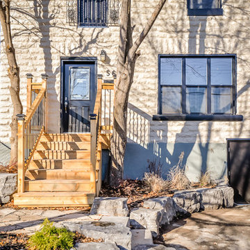 Landscaped Entrance