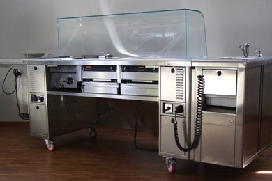 Mobile Kochstation für die Gastronomie