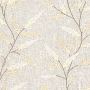 Roman Shades and fabric swatches