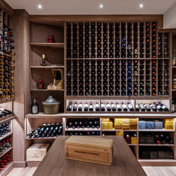 Traditional Wine Cellar by Imagination Wine Cellars