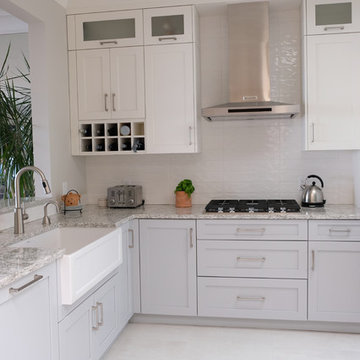 Transitional kitchen design