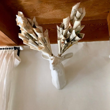 A Work in Progress: Fanciful Bohemian Beach Cottage