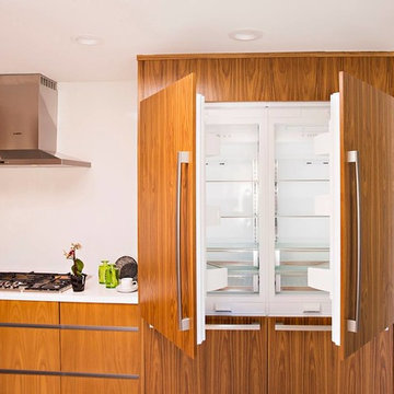 Bosch Wood Paneled Refrigerator