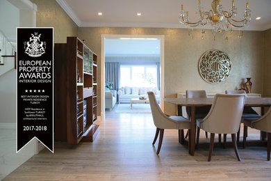 Dining room - 1960s dining room idea in Other