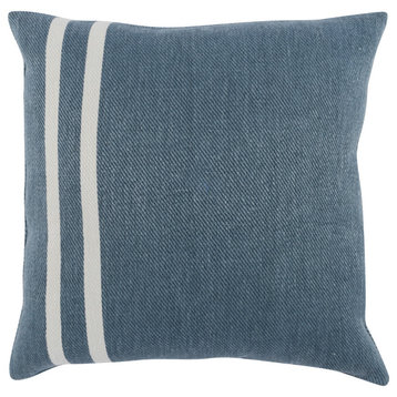 Mali 20" Square Throw Pillow, Blue