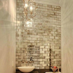 Reflections Glass Mirror Beveled Back Splash Wall Tile - Anaheim, CA - Wall And Floor Tile