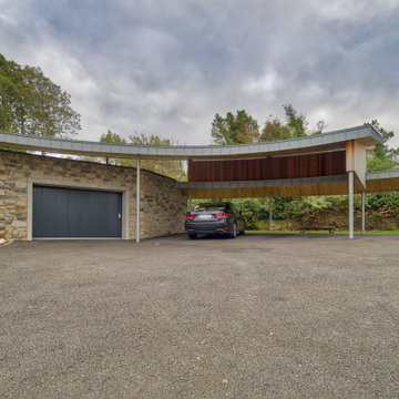 New Car Port/Garage & Walkway