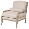 Brussels Club Chair, Bisque