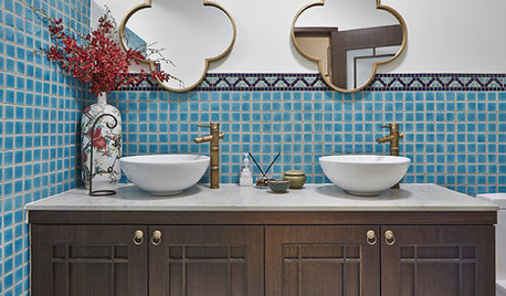 Best of the Week: 32 Pretty and Soothing Bathroom Vanity Setups