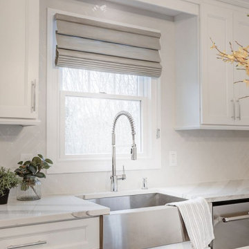 Massapequa White Kitchen