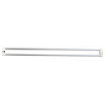 Innoled Lighting - Workshop Tube Light Double Bulb 32-Watt 4' Linear LED T8, G13,  Frosted Cover, 5 - This fully assembled, dual LED utility light delivers high Lumens, requires no lamps to replace and lasts up to 50,000 hours. It instantly improves the space by lighting the walls and lighting the volume of space with more natural light. The stylish LED Workshop Light is constructed of a metal housing with decorative plastic end caps and a pull chain for easy on/off operation. Perfect for hanging or flush mount installation. Ideal for use in workshops, utility rooms, and garages. Includes 6 ft. plug-in cord and a 5 in. hanging wire harness.