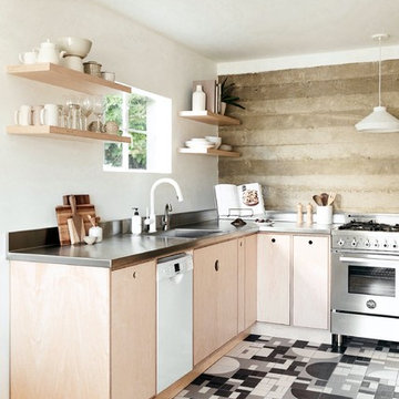 Taylor + Taylor: Eclectic Kitchen Floor Tiles