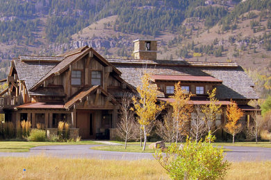 Mountain style exterior home photo in Other