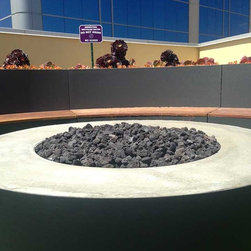 Fire Pit with CROSSFIRE&trade; Brass Burner - Fire Pits