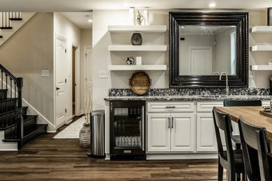 Home bar - home bar idea in Indianapolis