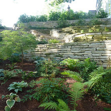 Krugel Cobbles hardscape work at 2693 Sheridan Road, Highland Park