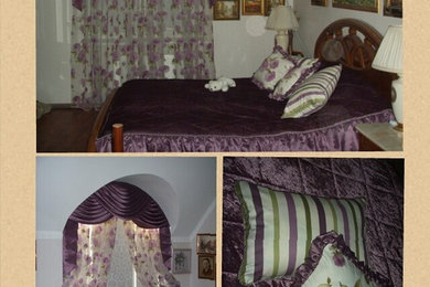 サンクトペテルブルクにあるトラディショナルスタイルのおしゃれな寝室