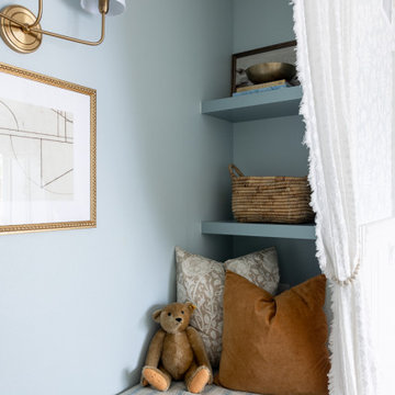 French-Country Robin's Egg Playroom