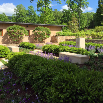 Modern Farm Courtyard