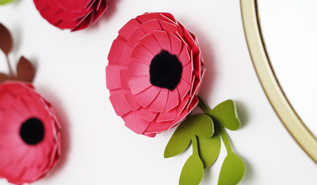 DIY : Décorez vos murs en fabriquant de jolies fleurs en papier