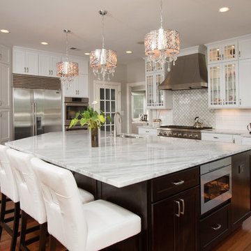 Touching, Hearing, Tasting in an Elegant Kitchen of Ashburn VA