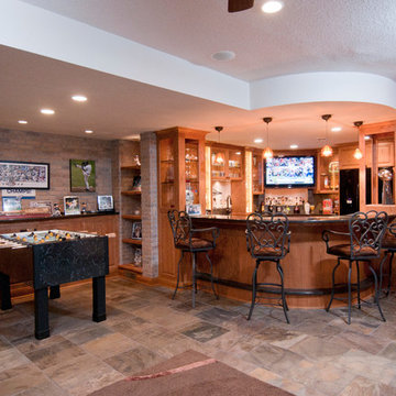 Lower Level Sports Bar in Genesee, WI.