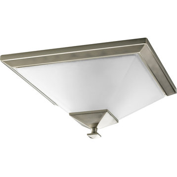 2-Light Close-To-Ceiling, Brushed Nickel