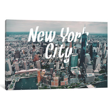 "New York" Print by 5by5collective, 40"x26"x1.5"