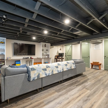 Basement Playroom in Springfield, PA