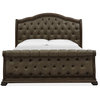 Magnussen Durango Sleigh Upholstered Bed in Brown - Queen
