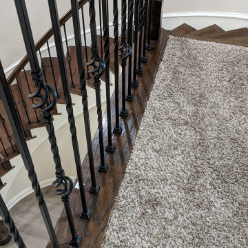 Stairs With Tile Risers