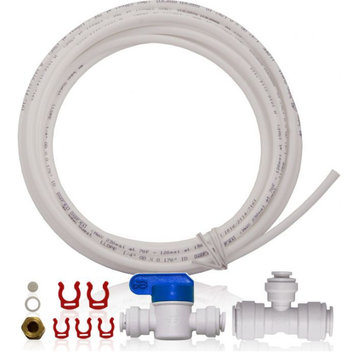 APEC Icemaker Kit for Reverse Osmosis System with 3/8" to 1/4" OD Tubing