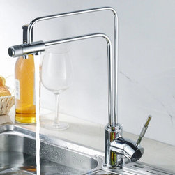 Contemporary Brass Water Filter Kitchen Multifunction Three Way Tap PH9408 - Kitchen Faucets