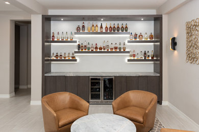 Example of a home bar design in Phoenix