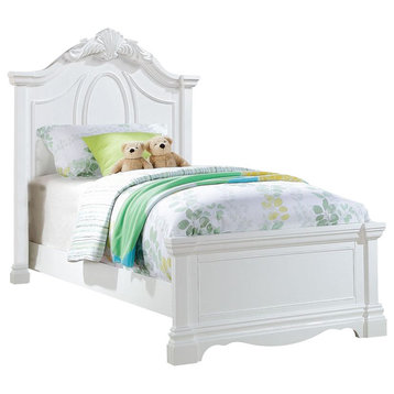 Acme Estrella Youth Full Panel Bed in White 30235F EST SHIP TIME APPX 4