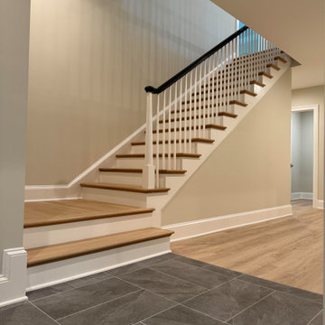 Project #138 | An Elegant Entry Staircase
