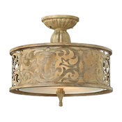 Fredrick Ramond Carabel Foyer, Brushed Champagne